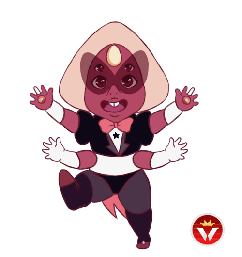 winshard:  Sardonyx: Mom! Mom! Look what I can do! Have some Pearlnet and Baby Sardonyx <3 awww~ <3 This was a drawing request from Feckless Records on Youtube a long long time ago, and i finally decided to draw it~ + I animated a little Baby