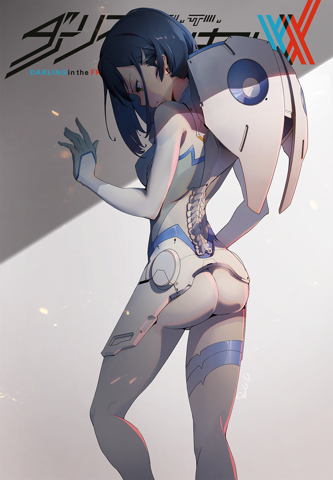 aku-no-homu:DARLING in the FRANXX 015ICHIGO莓 by artist BiG.C (weibo)