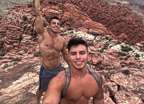 photographedgaycouples:  Nickoles Alexander Perez and his BF