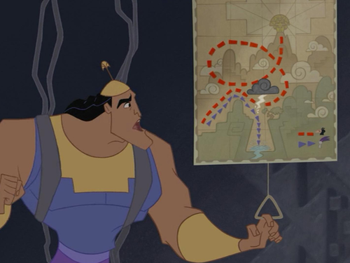A GPS System with the Voice of Kronk from Emperor's New Groove