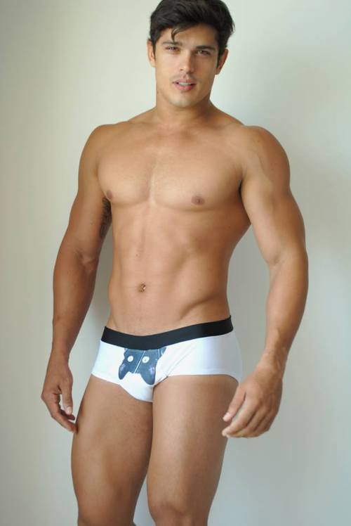 “Underwear Cat” - EG Underwear
Official Accounts: Twitter, Facebook, Instagram #edilson nascimento#underwear#brazilian#male model