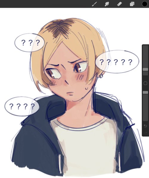 pipopipo: short haired kenma!