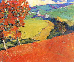 Bofransson:  Selden Connor Gile, The Red Earth, C. 1928 