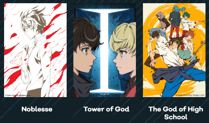 The God of High School Teaser Anime Series Crunchyroll Webtoon God