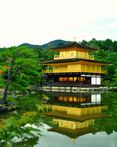 Journey to Japan: Kinkaku-ji (The Golden Pavillion) Kinkaku-ji is a Zen Buddhist temple in Kyoto, Ja