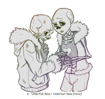 Undertale Sans X Underfell Sans