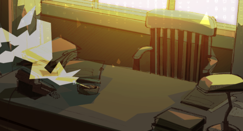 Im Usually Not One To Do Fully Rendered Backgrounds (especially Not Offices) But Heres Elias Office!