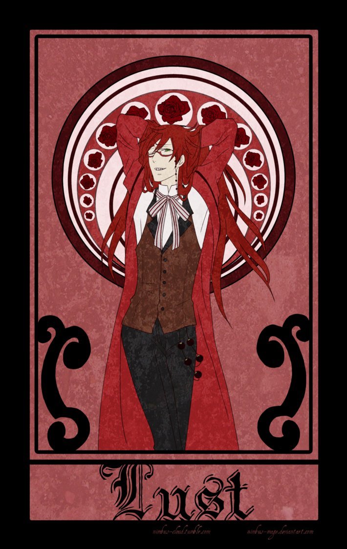 the-madam-in-red:  The Seven Deadly Sins; Kuroshitsuji Style By Nimbus-Mage 