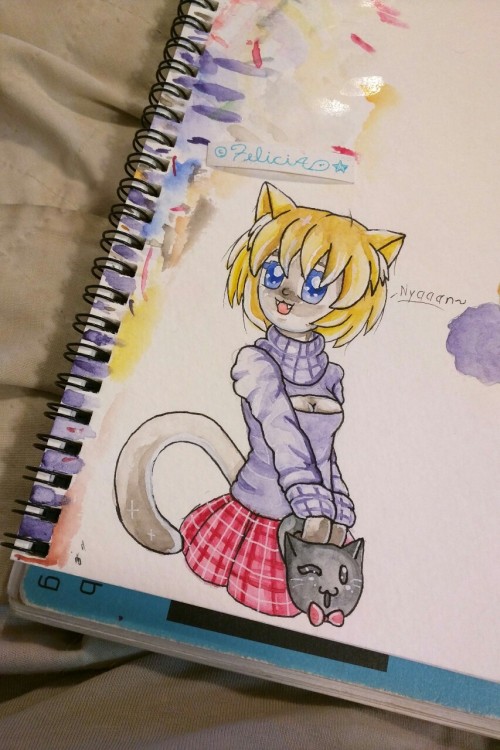 I've Been Practicing With Watercolor A Bit So, Here's Results From My "attempts" ; 7 ;