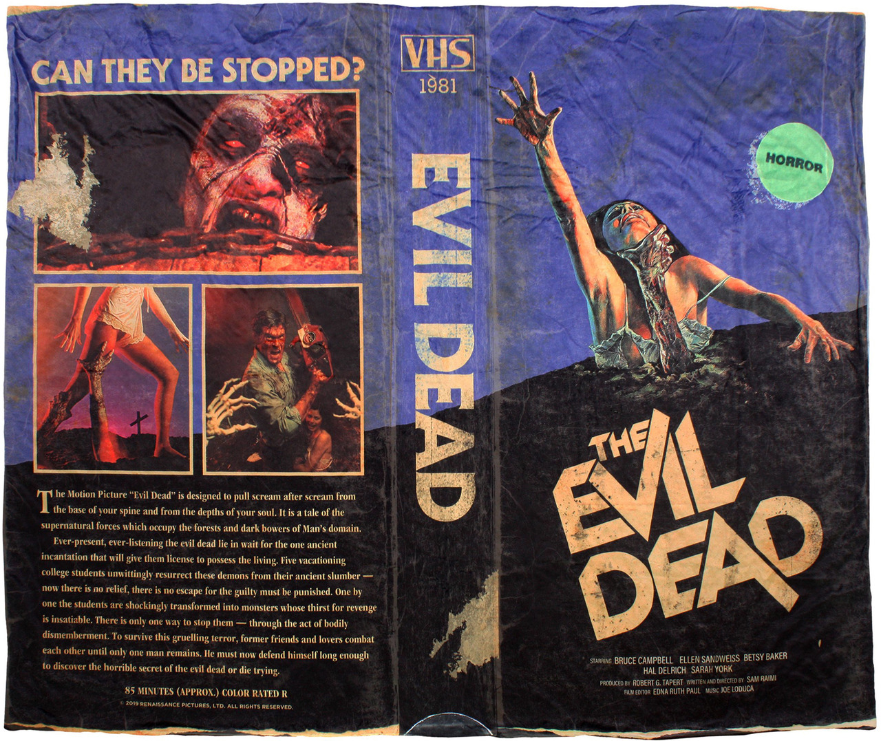 The Evil Dead (1981) : r/VHS