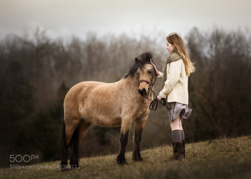 Girl and her Horse (from a workshop with Elena Shumilova) by ElenaKonstantinidou