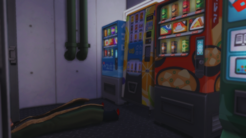 Just Wanted Some Cute Ss Of Her Using The Vending Machine...