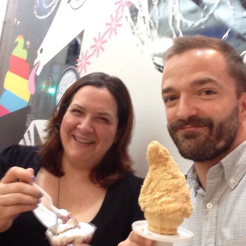 Never Enough #biggayicecream @actyourstage (at Big Gay Ice Cream Shop Grove Street)