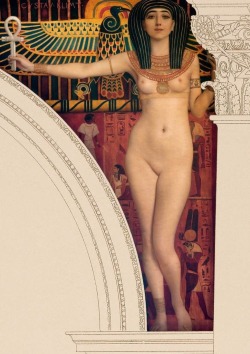 ageless-inspiration:  Murals in the Kunsthistorisches Museum in Vienna by Gustav Klimt.