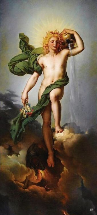 Anne Louis Girodet de Roussy Trioson. French. (1767-1824). - Summer. 1800-02