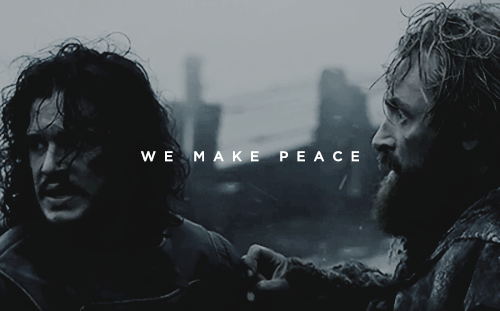 starkcrow:  “You trust me, Jon Snow?”