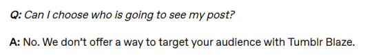 cyle:fallintosanity:every-lemon:(from the FAQ)CAN WE TALK ABOUT HOW DIFFERENT THIS IS??? because as someone who works in digital marketing, my jaw literally dropped.When I put out an ad for a client on Facebook, I can target like… new moms in their