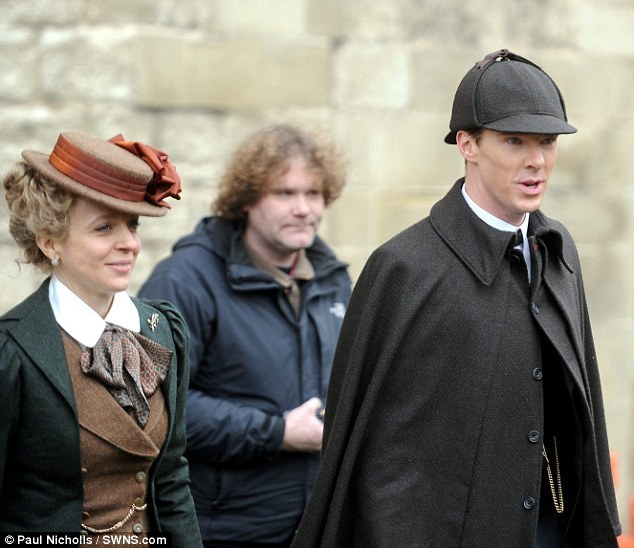sue-78:  Back to the day job! Benedict Cumberbatch takes a break from awards season
