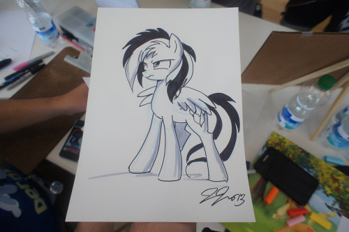 bakpony:  JJ’s sketches from Gala Con 2013.  adult photos