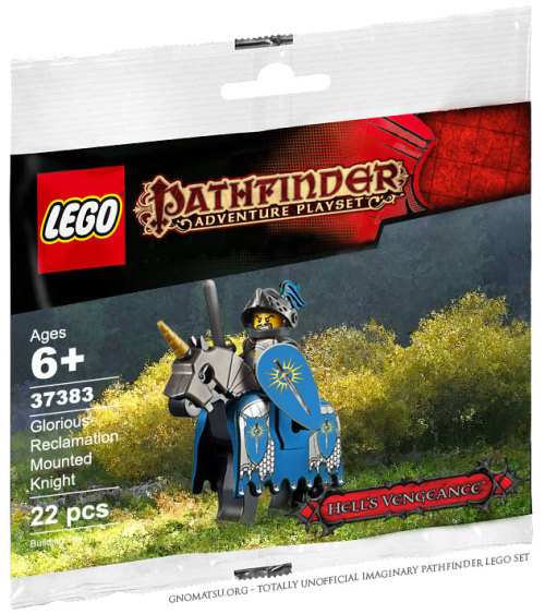 What could possibly be better than Lego and @officialpaizo Pathfinder? Why of course the two together… Lego Pathfinder!
Unfortunately it doesn’t exist, but I’m not the sort to let my old foe reality get in my way, so with Hells Vengeance recent...