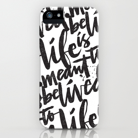 chrisbmarquez:  -iCase Selection of the Day- Get it by Order LIFE IS MEANT TO BE