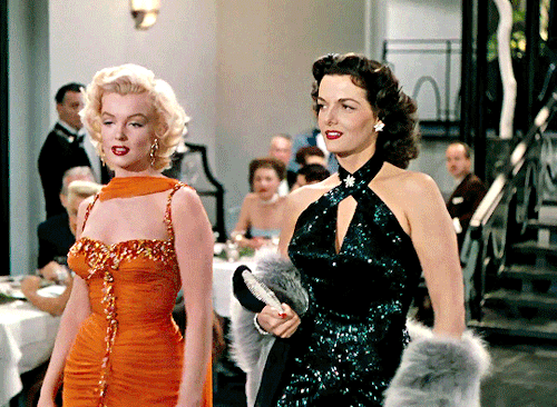 classicfilmblr:Gentlemen Prefer Blondes (1953) dir. Howard Hawks