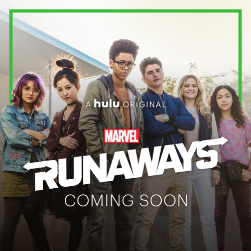 geekgirl101: marvelentertainment:Get your first look at the cast of “Marvel’s Runaways,&