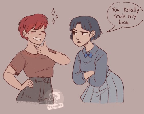 tamak0: Ranma with short hair!!!