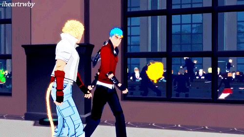 iheartrwby:jaune + getting thrown against the windowrequested by tortamon