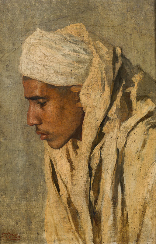 amare-habeo: Leopold-Carl Müller (German, 1834-1892)  Portrait of a man of oriental