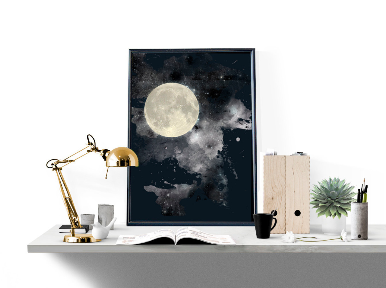 wordsnquotes:  Geometric Watercolor Illustrations by Ella T.Canadian based artist