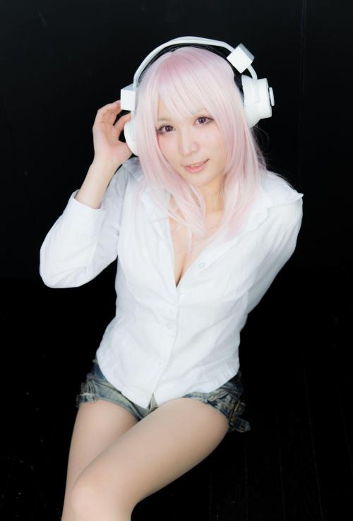 Super Sonico Cosplay (Le Chat) 2-2