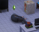 synthmetal: synthmetal:  synthmetal: apparently sims can die of being too silly so i wanna try and kill my reigen sim by giving him the hysterical mood THIS IS THE END FOR YOU CLOWN  OH GOD 