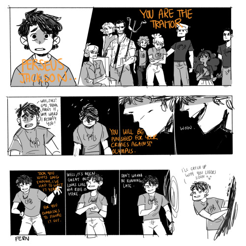 I dunno what this is other than a self-indulgent Dark Percy comic. 