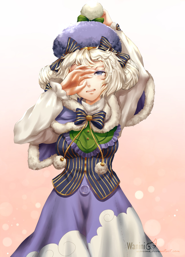 CM - Jumpluff gijinka by Wanini 