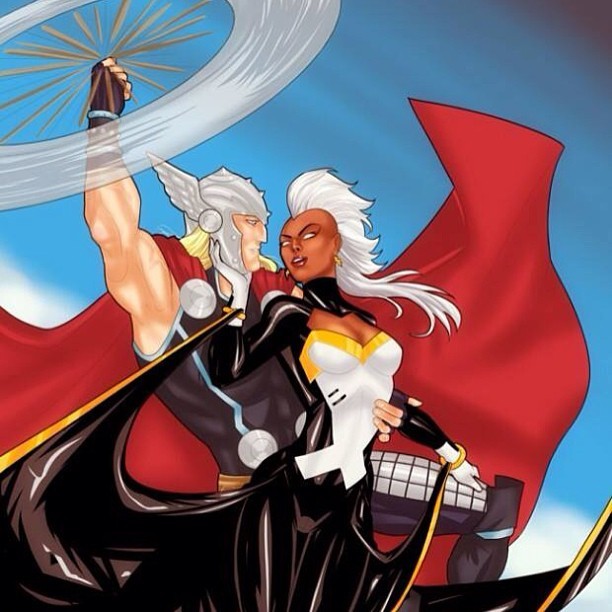 #thor #storm #xmen #marvel #marvelcomics