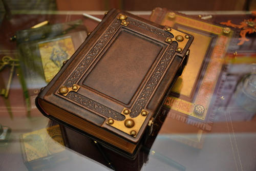 Medieval styled large leather book&hellip;