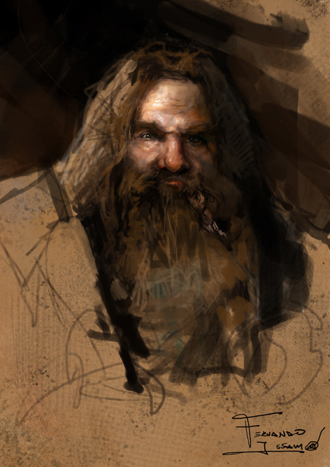 lohrien:  Tolkien Illustrations by Fernando Issamo