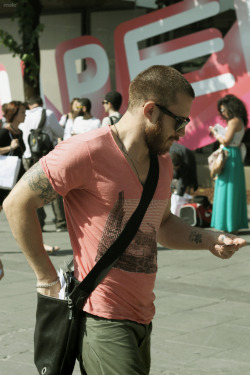 guaizine:  untitled by male® | Florence, It. | June 2013 Pitti UOMO 84 by Pitti Immagine  