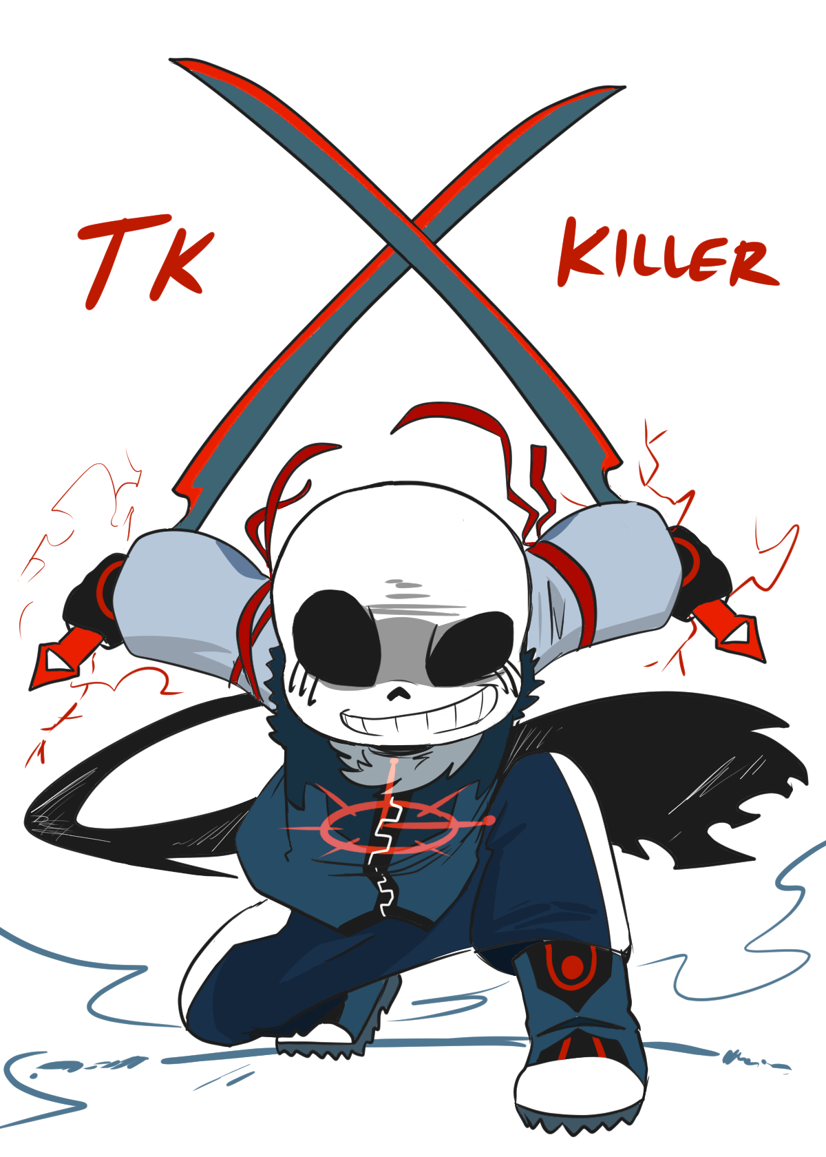 Killer!Sans vs Fell!Sans [Animation] - YouTube