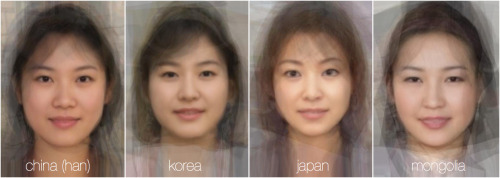 thekawaiiangel: awkwardsituationist: “world of averages” - composite images culled from 