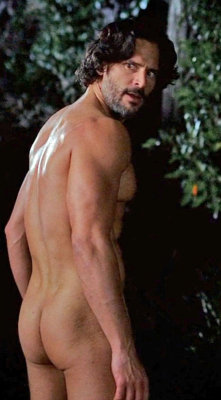 nakedactors:  Joe Manganiello butt naked