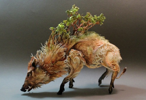 bubblejam:The incredibly intricate and captivating custom animal sculptures by Creatures From El, El