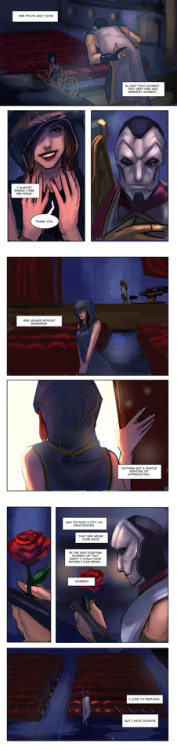 A comic I had to do in a week.Kick back and enjoy :)Tumblr botched the quality so here’s a img