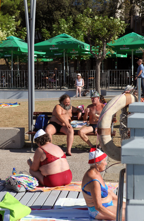 men-in-full-4me: Man Boobs in Koper, Big Swimming Enthusiasts in Koper from Whale Watching by lawren