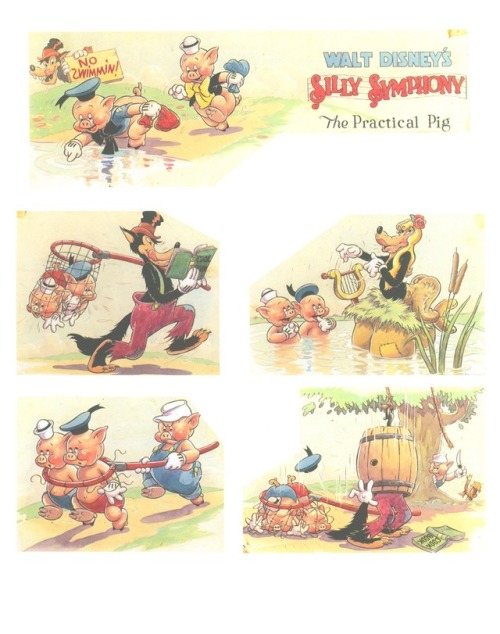 More 1930s/1940s Good Housekeeping illustrations of Disney cartoons. Without the Internet, where wou
