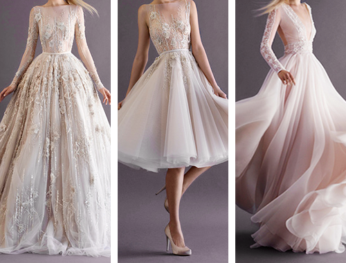 jeankd:   Fashion! Put It All On Me ➝  Paolo Sebastian f/w 2014-15  I want the 1st one in the second row in all black with emerald green and onyx stones for my wedding dress. 