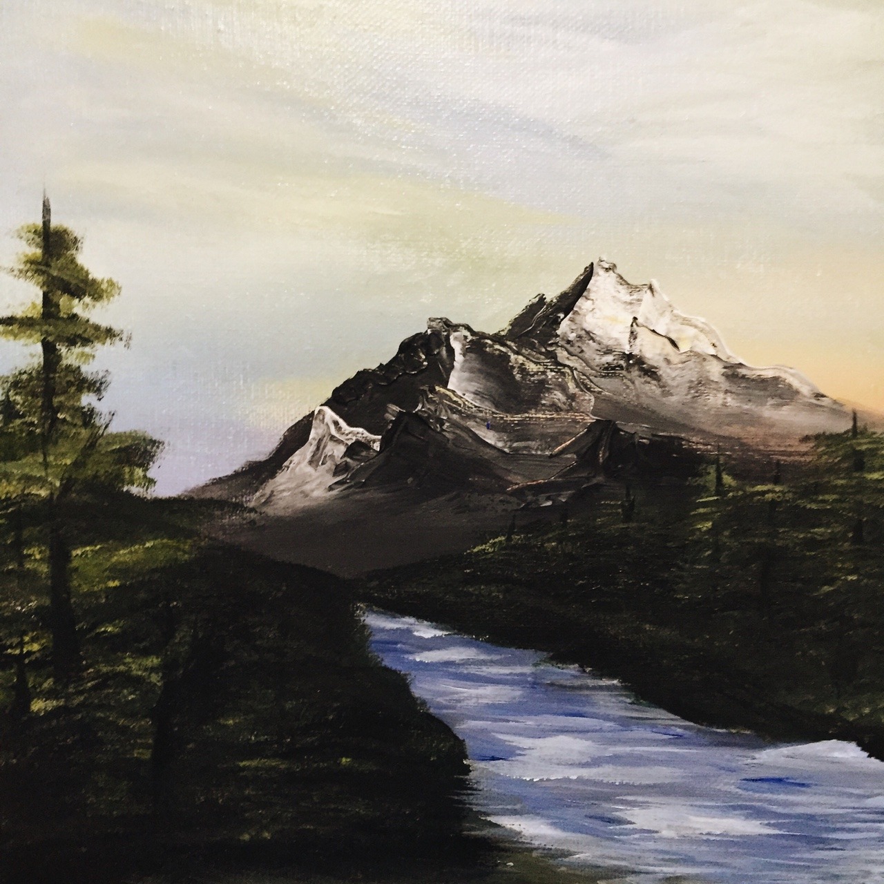 zkou:  my first actual painting 
