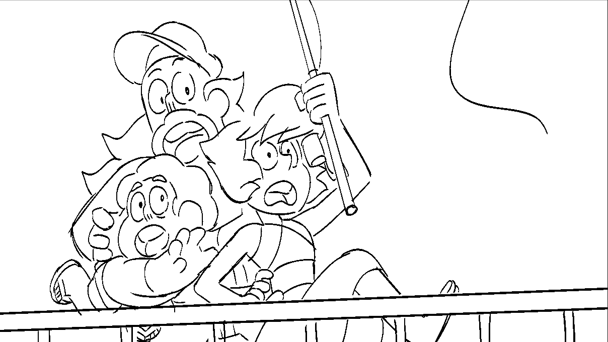 egomatter:  Here’s some panels i drew for ALONE AT SEA… Sometimes in revisions