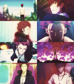      8 favorite caps of: Mikoto Suoh    